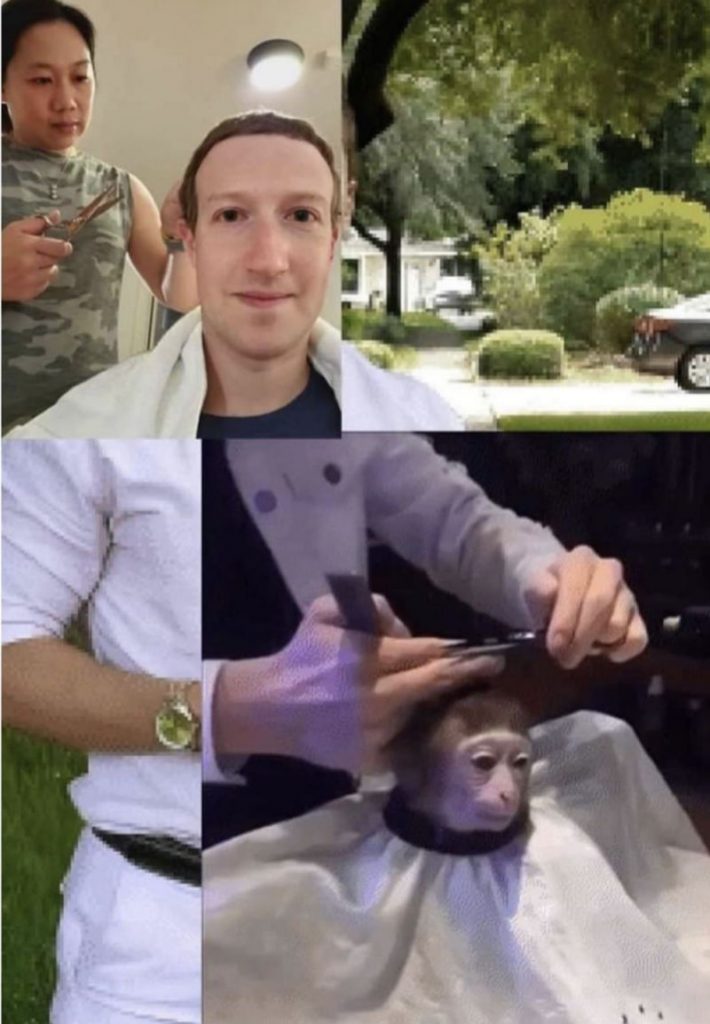 cutting mark zuckerberg hair meme