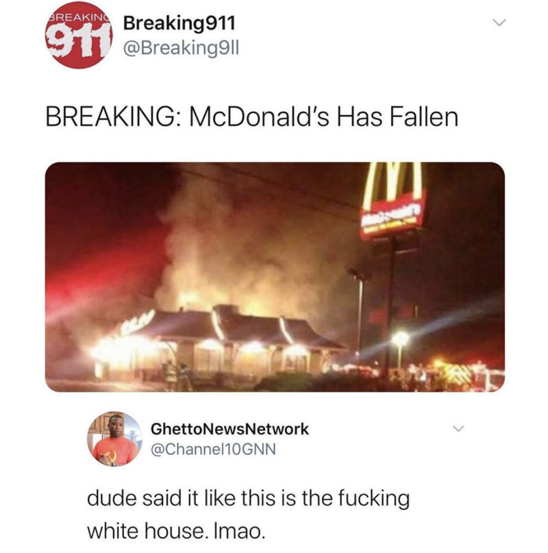 mcdonalds has fallen