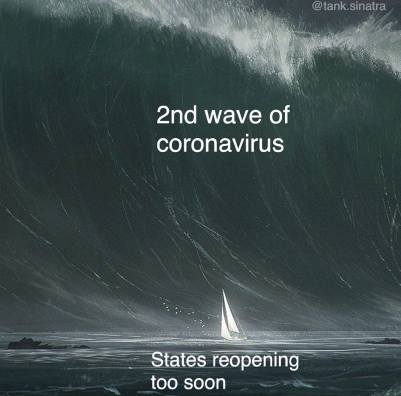 2nd wave of coronavirus meme