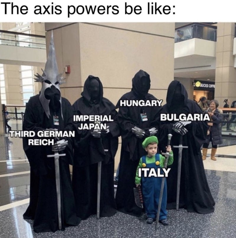 the axis powers italy