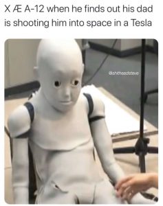 X AE A-12 Elon Musk Son Name - Meme - Shut Up And Take My Money