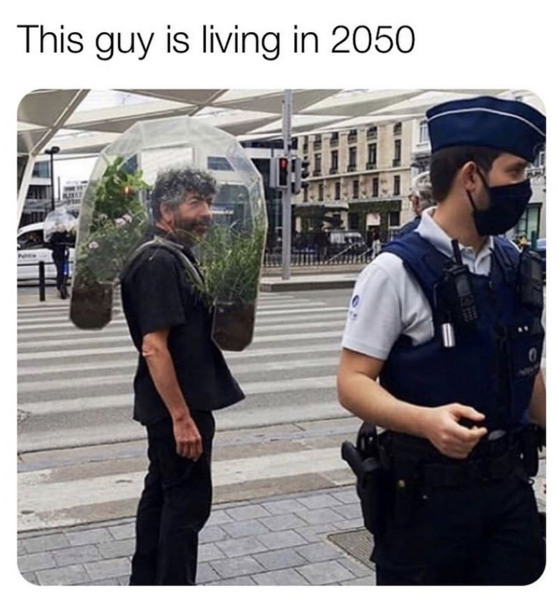 this guy is living in 2050