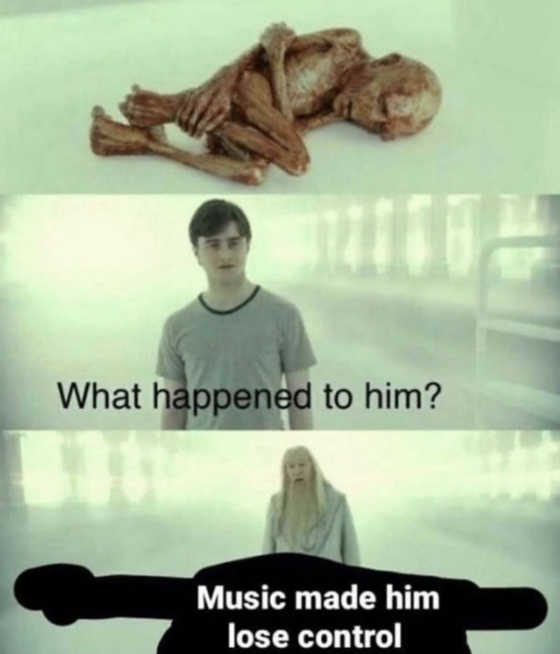 What Happened Music Made Him Lose Control - Meme - Shut Up And Take My