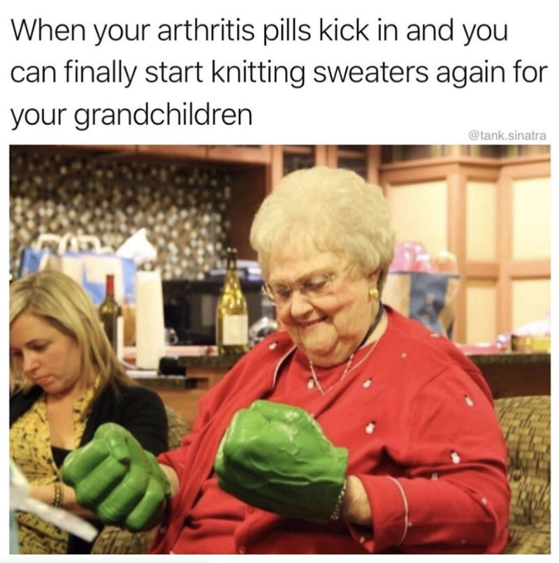 when the arthritis pills kick in