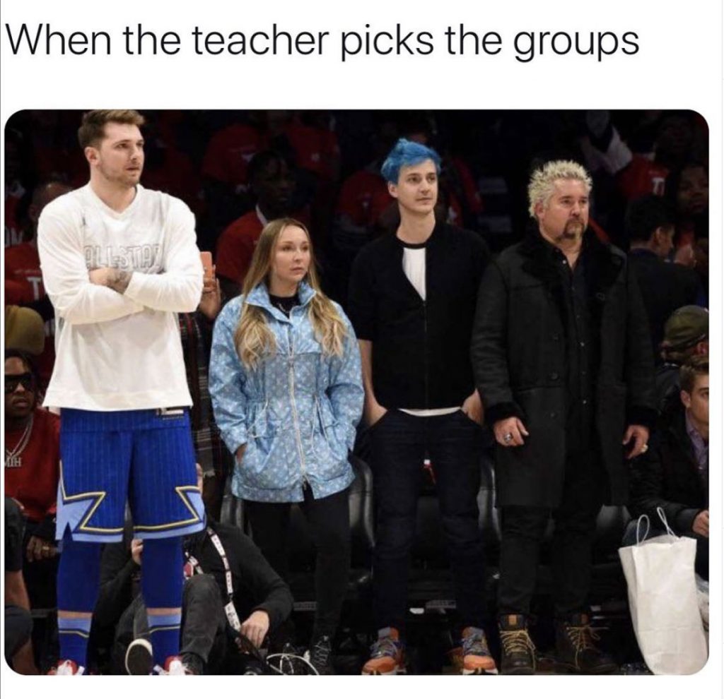 when the teacher picks