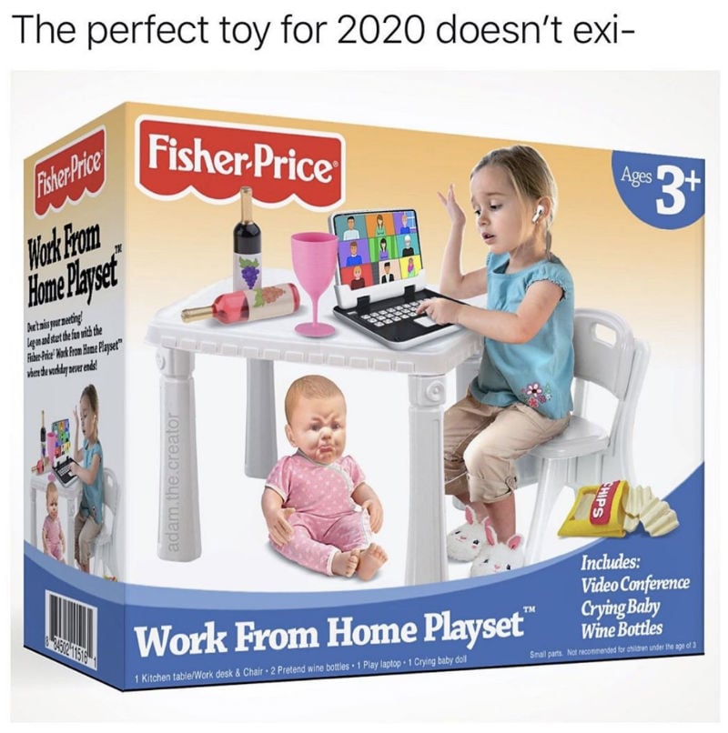 fisher price work from home