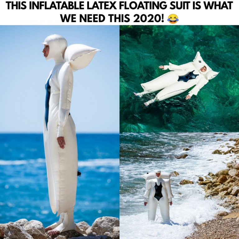 Inflatable Latex Floating Suit Shut Up And Take My Money