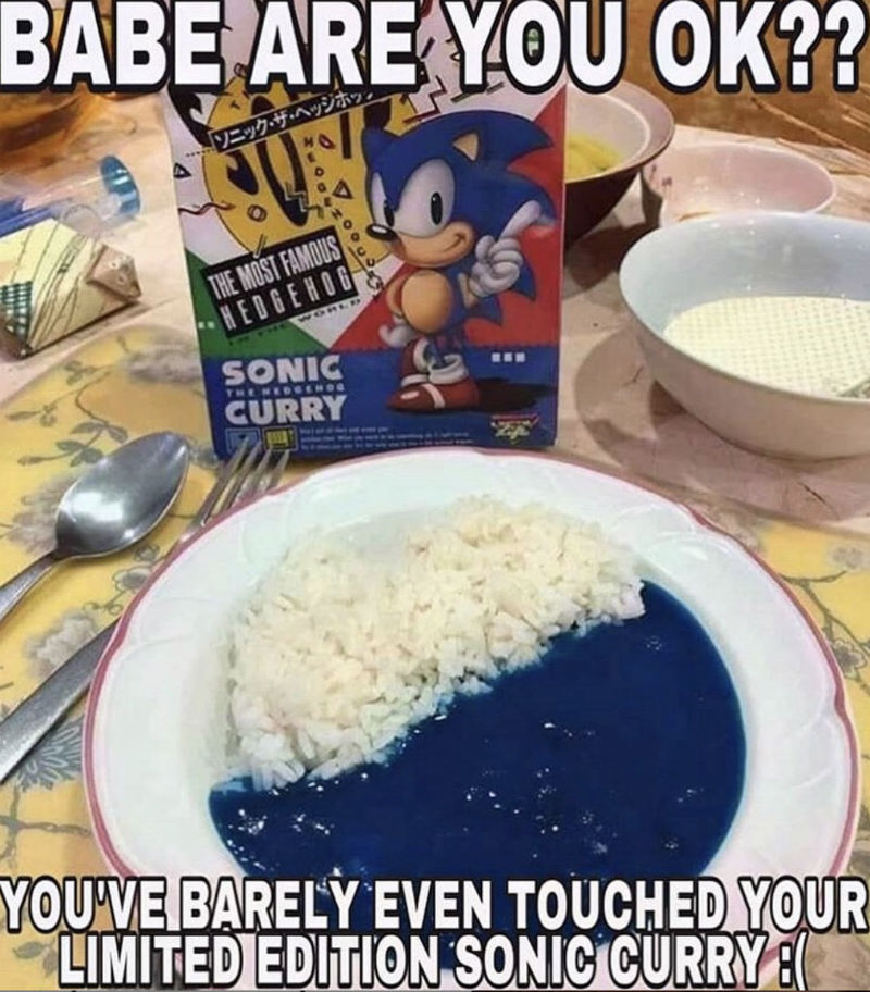 limited edition sonic curry