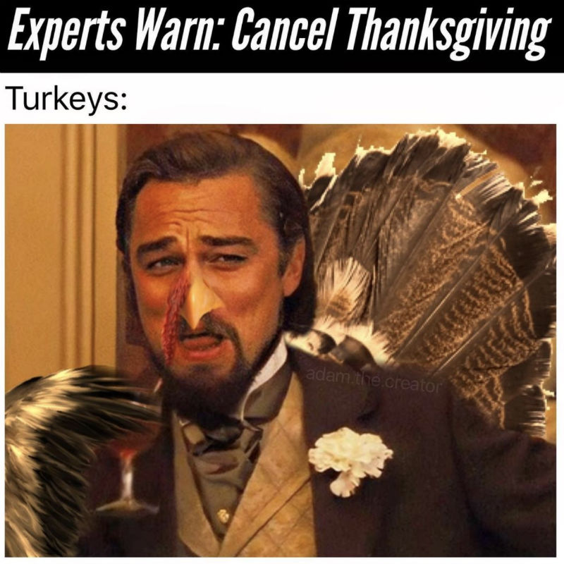 cancel thanksgiving meme