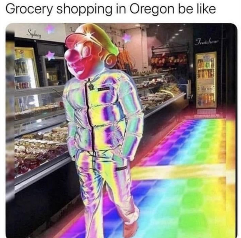 grocery shopping in oregon