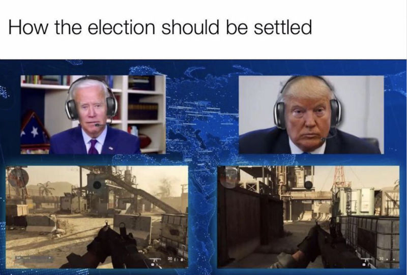 how the election should be settled