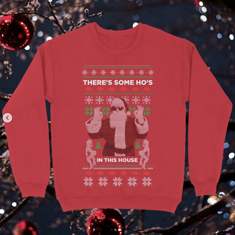 wap ugly christmas sweater