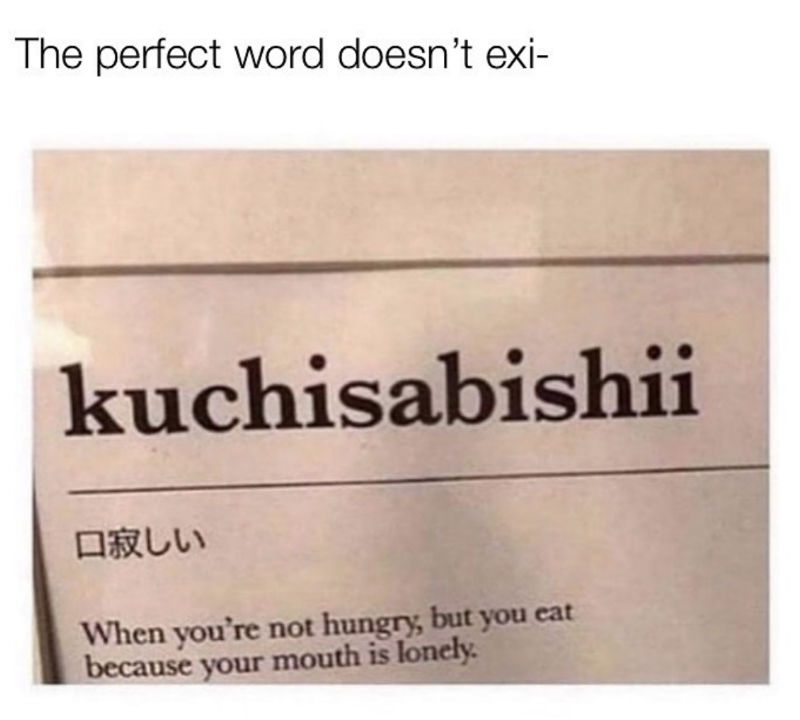 kuchisabishii meme