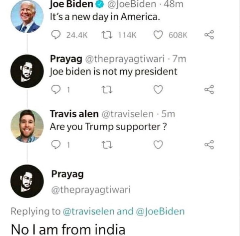 joe biden is not my president meme