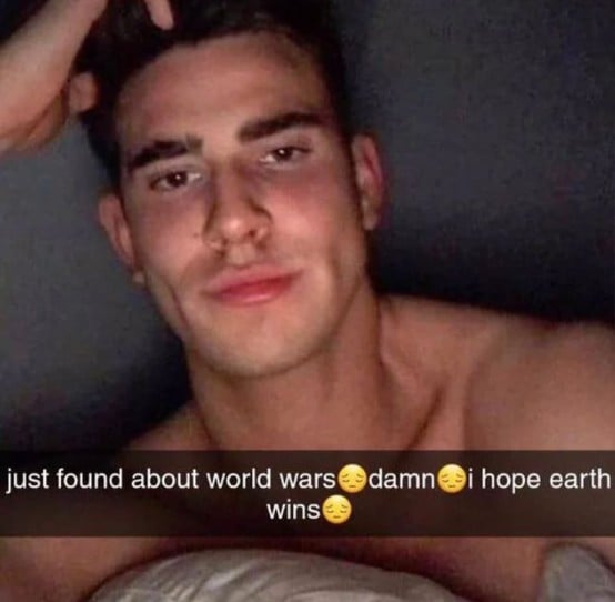 just found out about world wars meme