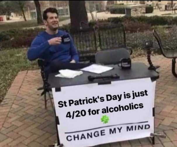 st patricks 420 for alcoholics