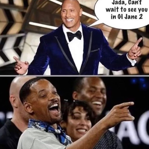 Will Smith The Rock Slap Meme - Shut Up And Take My Money
