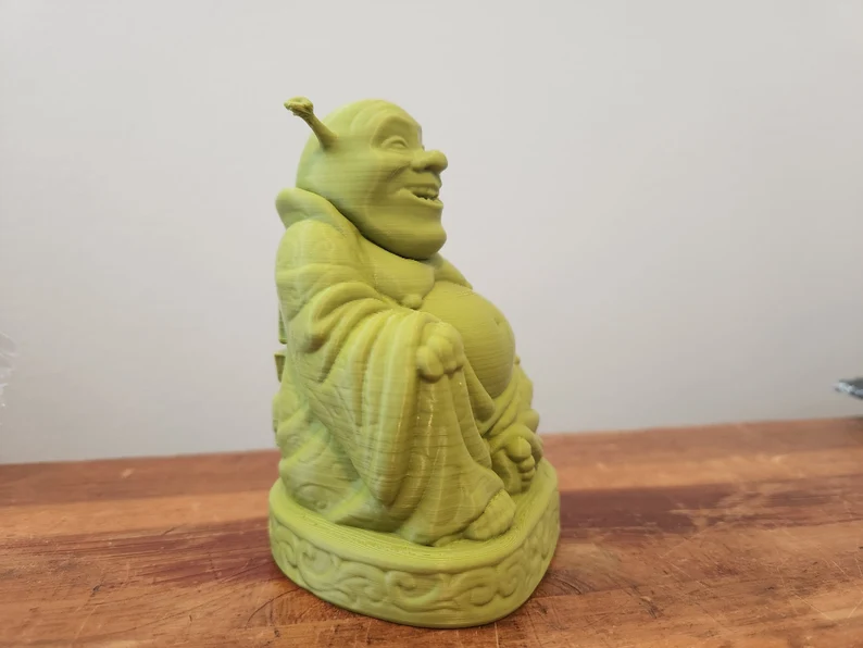 Shrek Meme Buddha Home Decor Geeky 3D Printed 