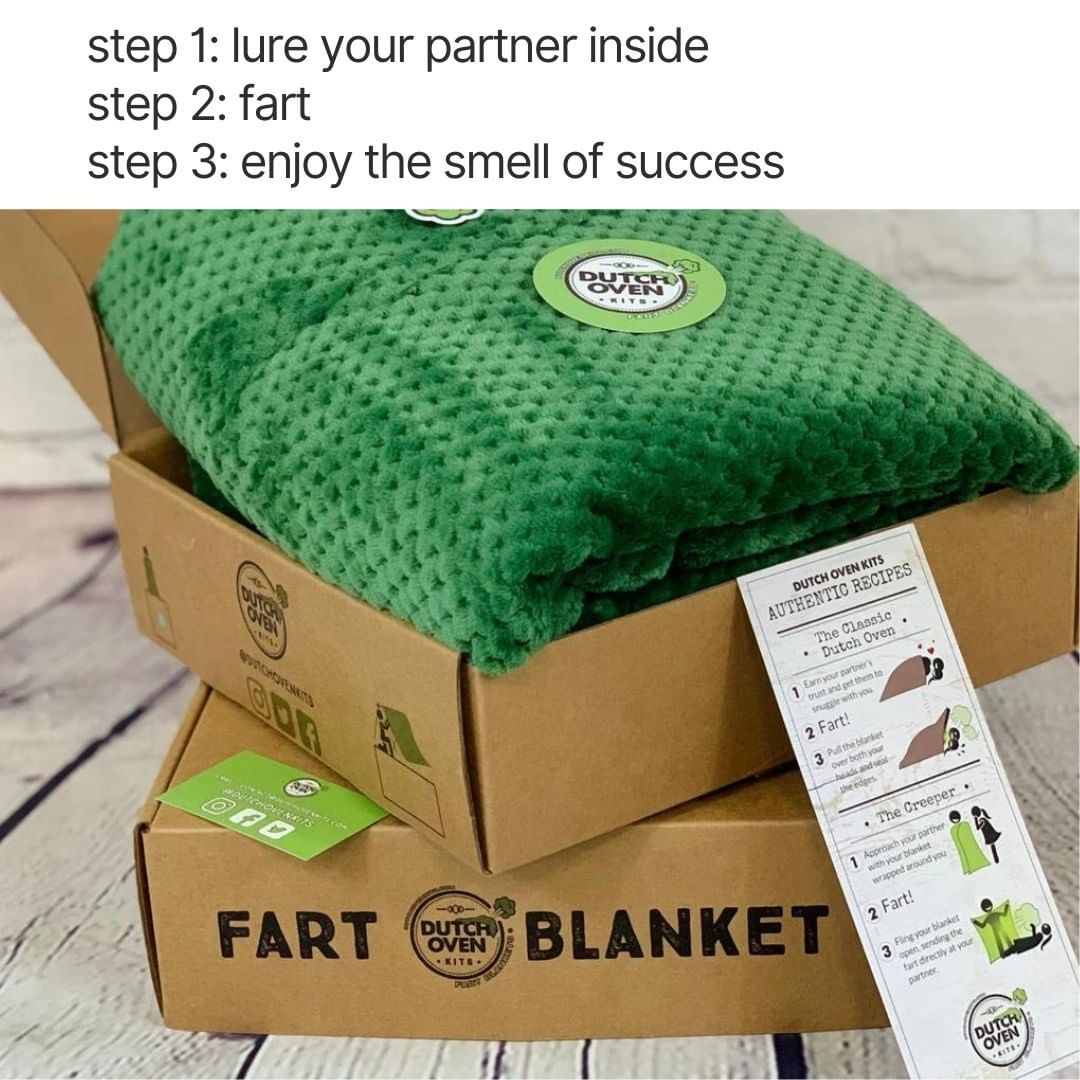 The Deluxe Dutch Oven Kit Fart Blanket Gift Box – Dutch Oven Kits