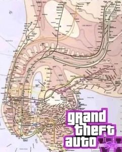 New Grand Theft Auto 6 Map Leaked - Dick Meme - Shut Up And Take My Money