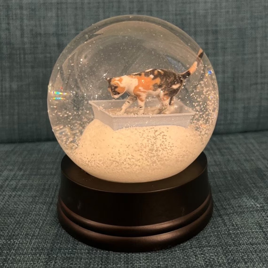 Kitty Litter Snow Globe Shut Up And Take My Money