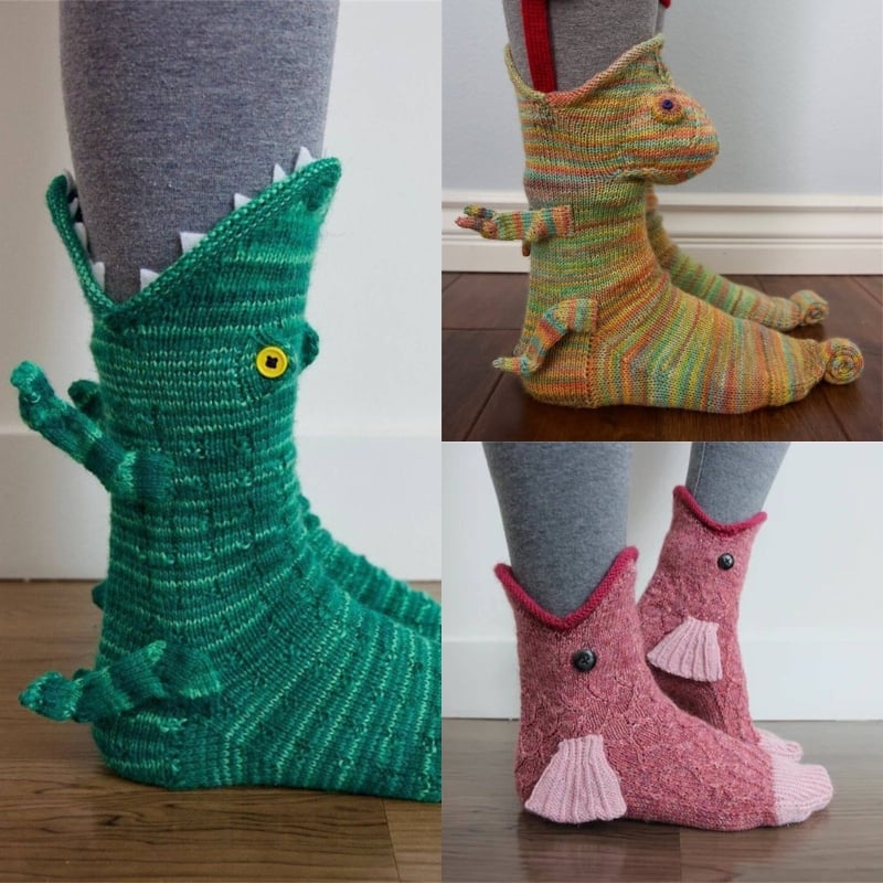 Animal Crochet Socks - Shut Up And Take My Money