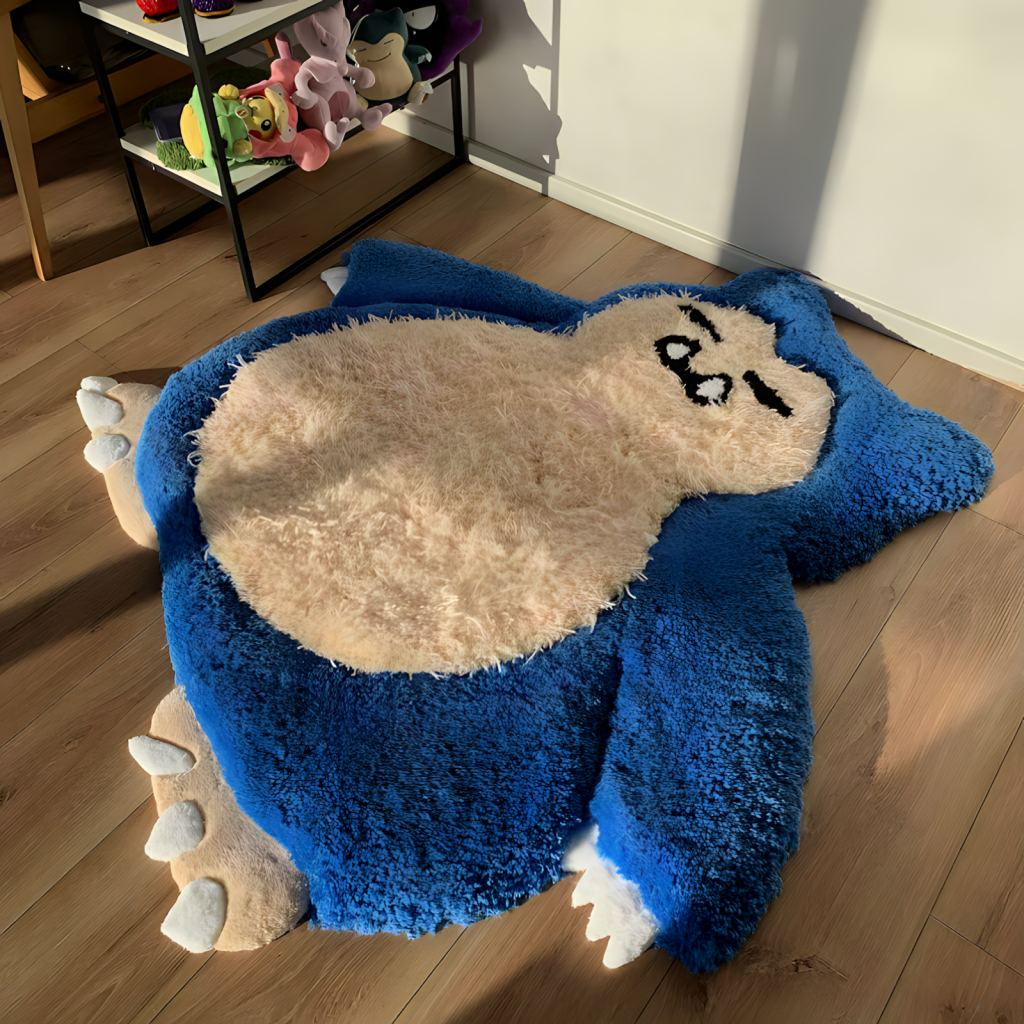 Giant Hand-Crocheted Snorlax Bean Bag Is the Perfect Pokémon for Snuggling